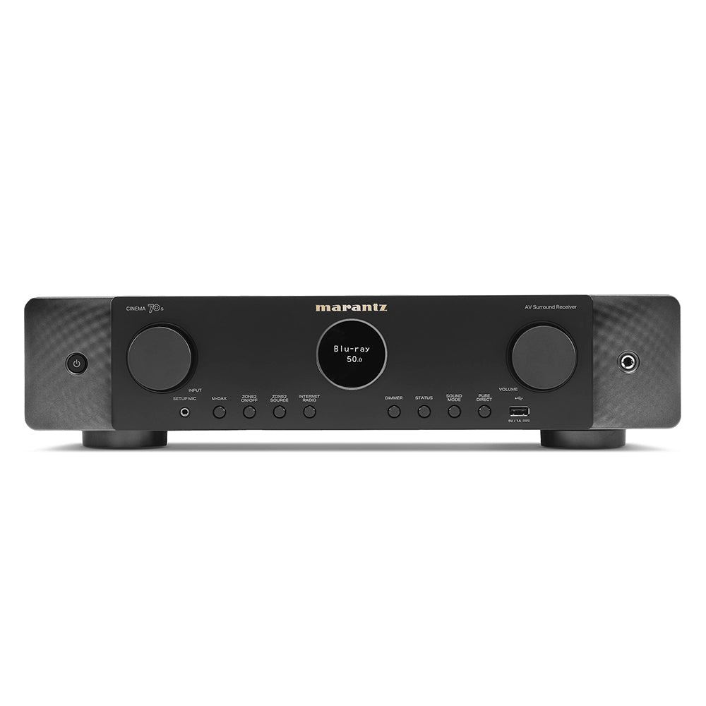 Marantz Cinema 70S Slimline 7.2 Channel Av Receiver HEOS Built-in 8K Dolby Atmos Black