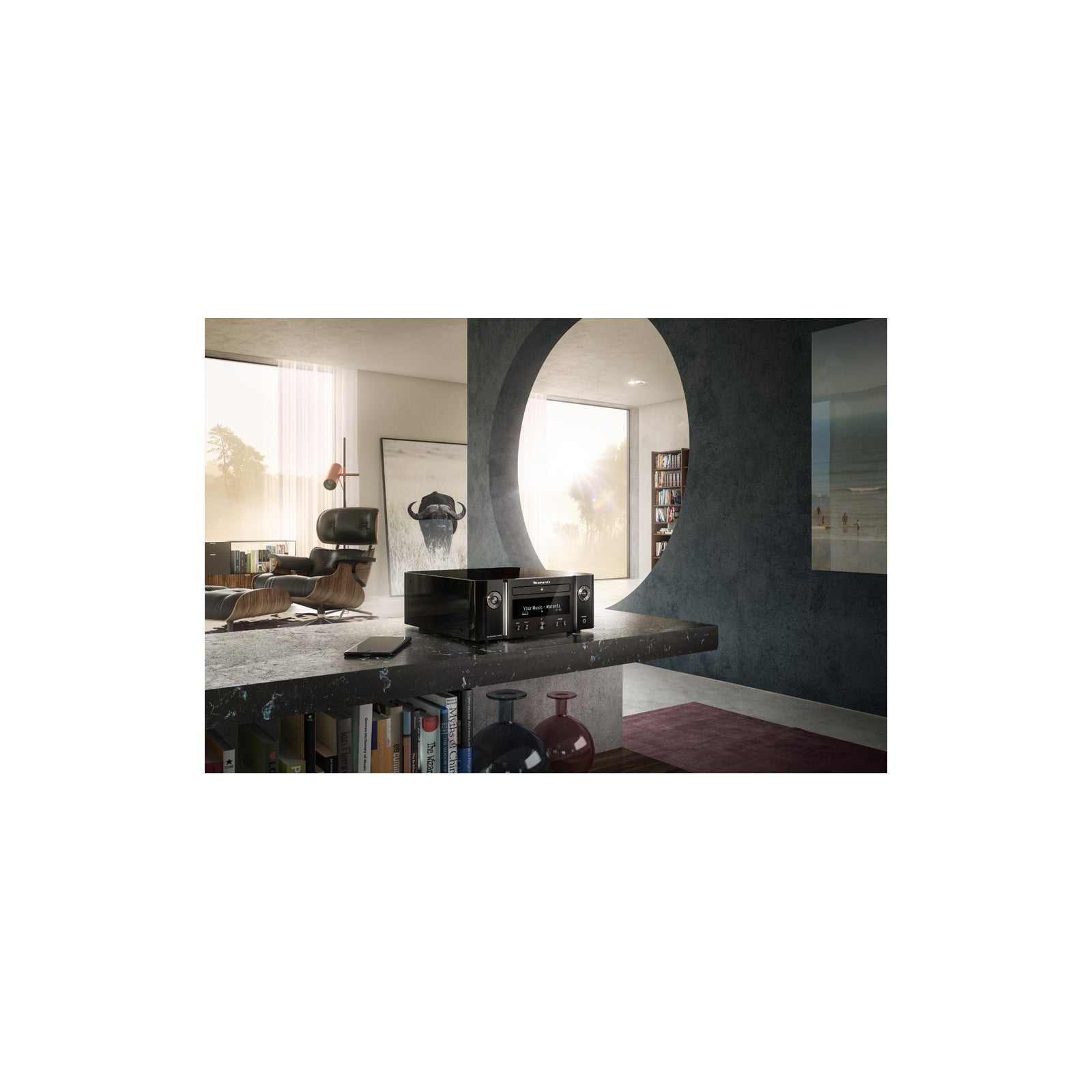 Marantz Melody X MCR612 Hifi Network System in Black