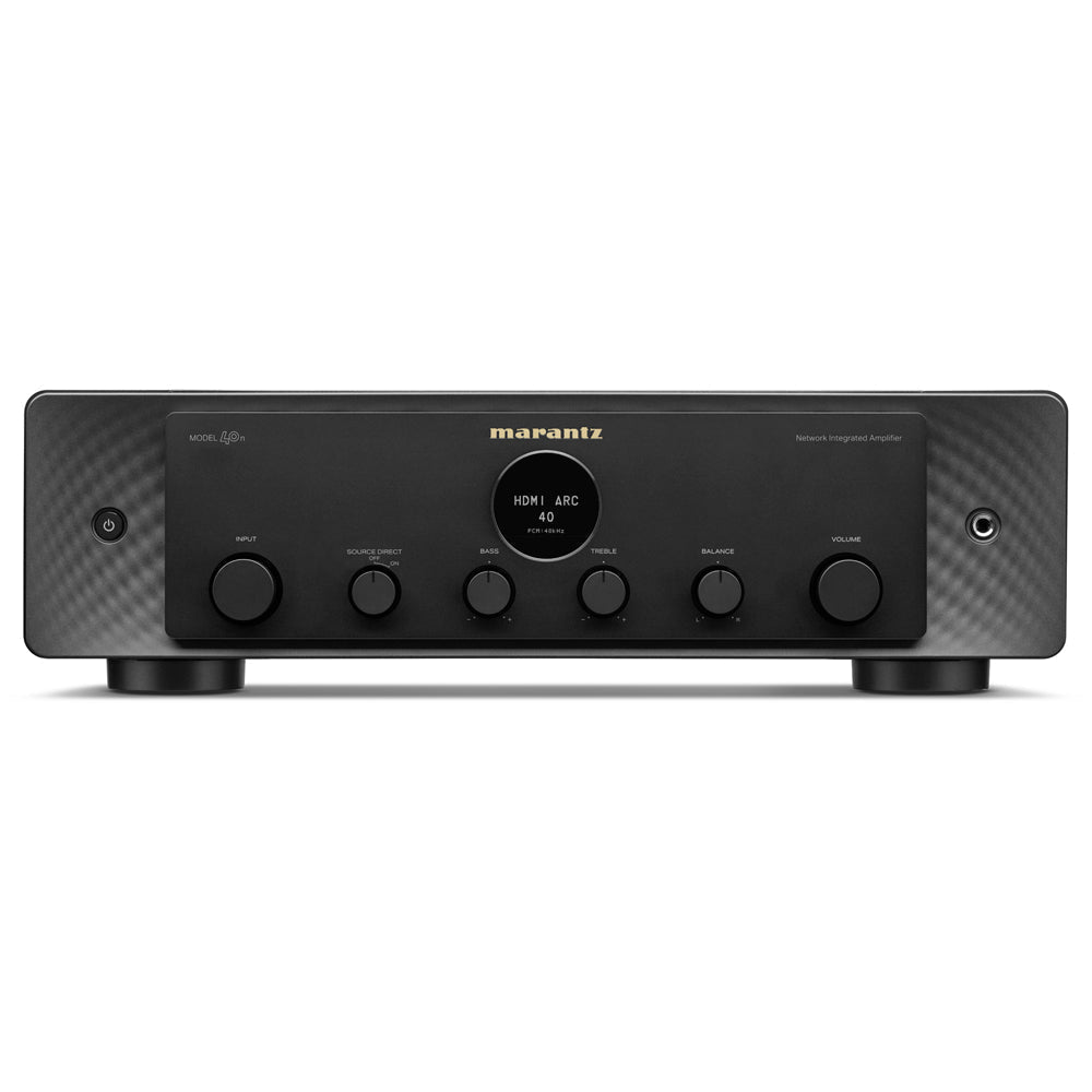 Marantz MODEL 40n Integrated Stereo Amplifier with Streaming Built In Black