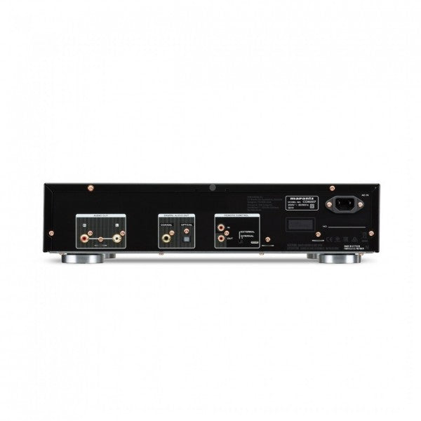Marantz PM6007 Integrated Amp & CD6007 CD Player Silver with Bowers & Wilkins 607 S3 Speakers White