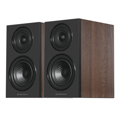 Marantz PM6007 Integrated Amplifier Black with Wharfedale Diamond 12.1i Bookshelf Speakers Walnut Pair HiFi Package
