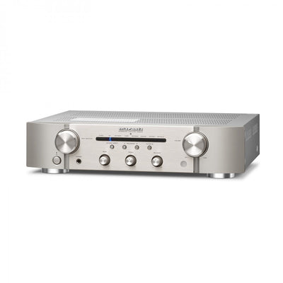 Marantz PM6007 Integrated Amplifier Silver with Klipsch R-60M Bookshelf Speakers Pair HiFi Package