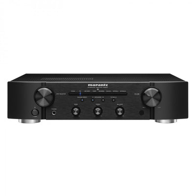Marantz PM6007 Integrated Amplifier with Wharfedale Diamond 12.1i Bookshelf Speakers Pair Black HiFi Package