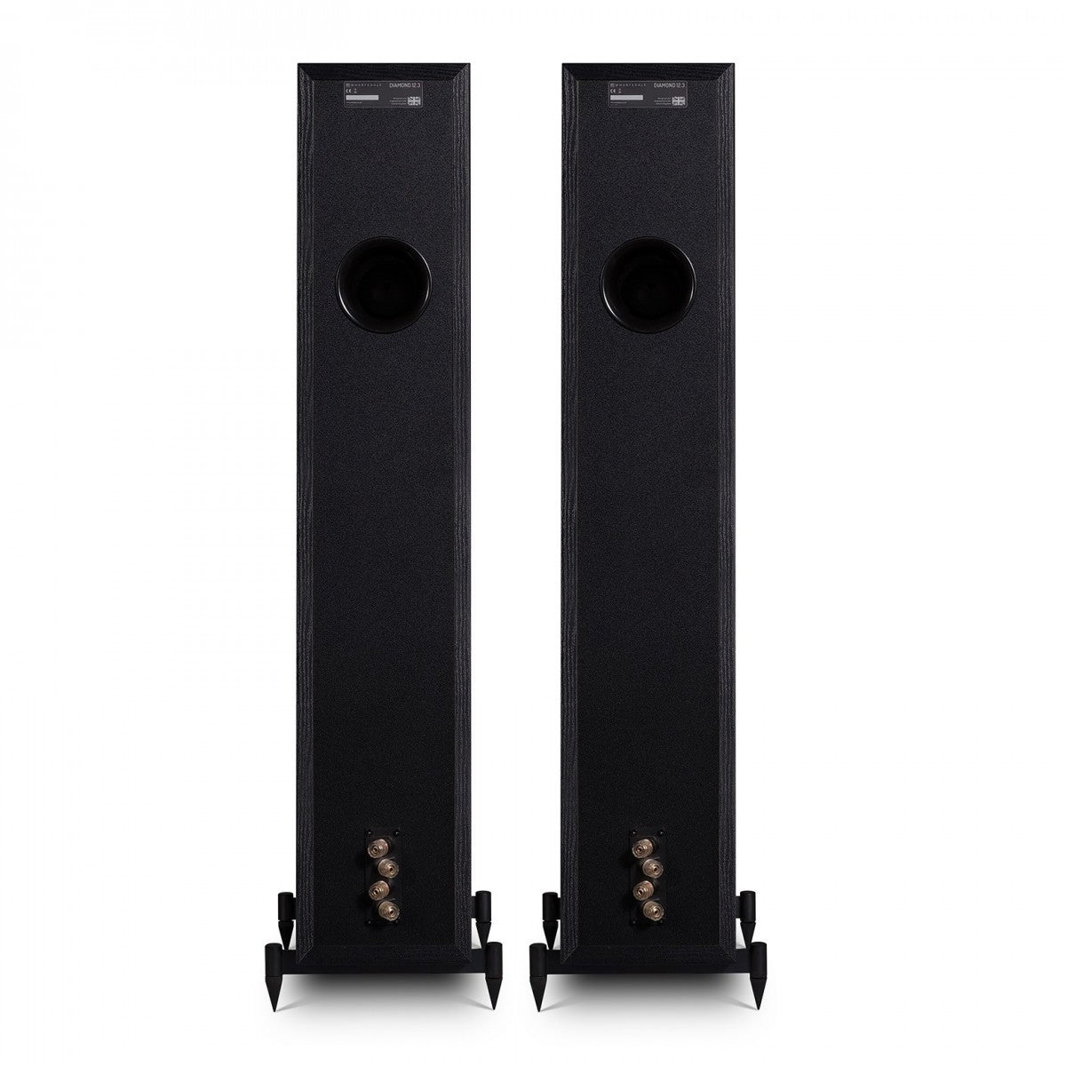 Marantz PM6007 Integrated Amplifier with Wharfedale Diamond 12.3 Floorstanding Speakers Pair Black HiFi Package