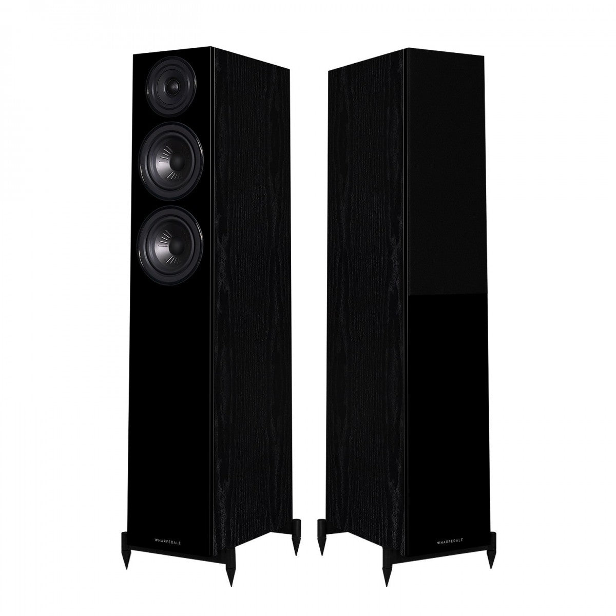 Marantz PM6007 Integrated Amplifier with Wharfedale Diamond 12.3 Floorstanding Speakers Pair Black HiFi Package