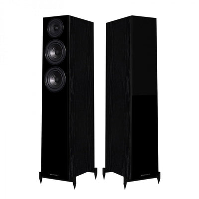 Marantz PM6007 Integrated Amplifier with Wharfedale Diamond 12.3 Floorstanding Speakers Pair Black HiFi Package