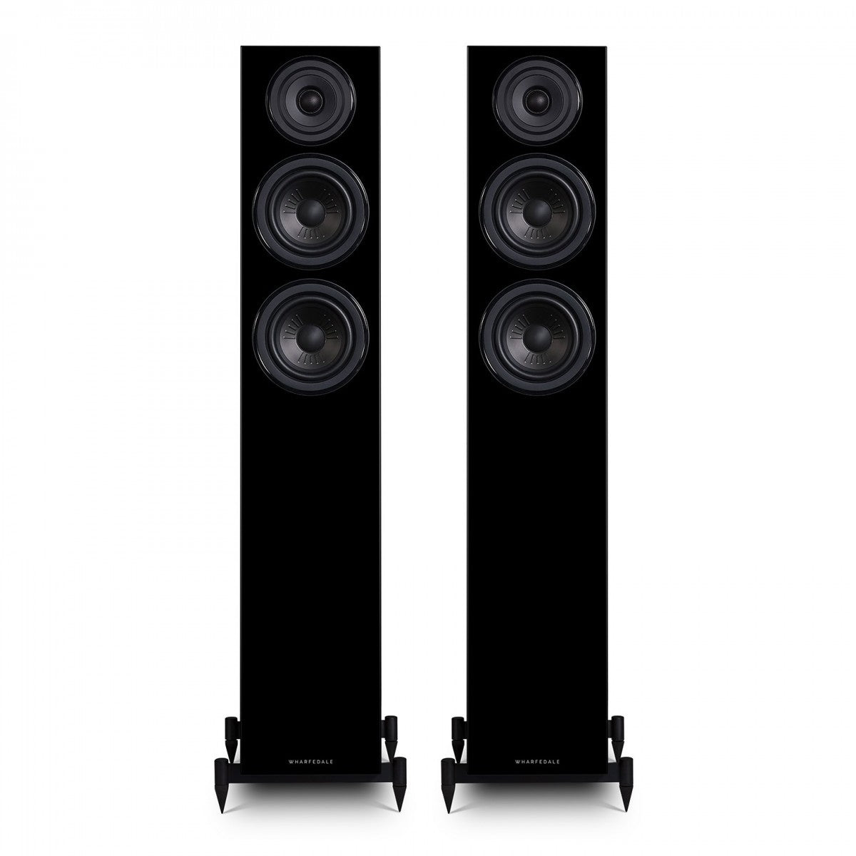 Marantz PM6007 Integrated Amplifier with Wharfedale Diamond 12.3 Floorstanding Speakers Pair Black HiFi Package