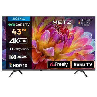 Metz 43MRF6000ZUK 43 Inch MRF6000Z 4K Ultra HD HDR DLED Smart TV with Freely