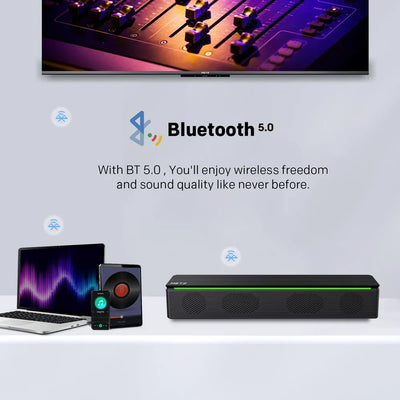 METZ MEBS60 Wireless Portable Bluetooth Speaker - Black