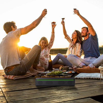 METZ MEBS60 Wireless Portable Bluetooth Speaker - Black