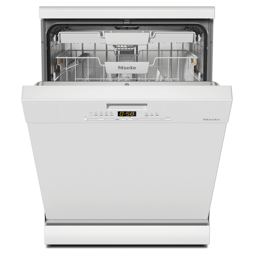 Miele G 5611 SC Freestanding Dishwasher with 14 Place Settings Brilliant White - A Rated