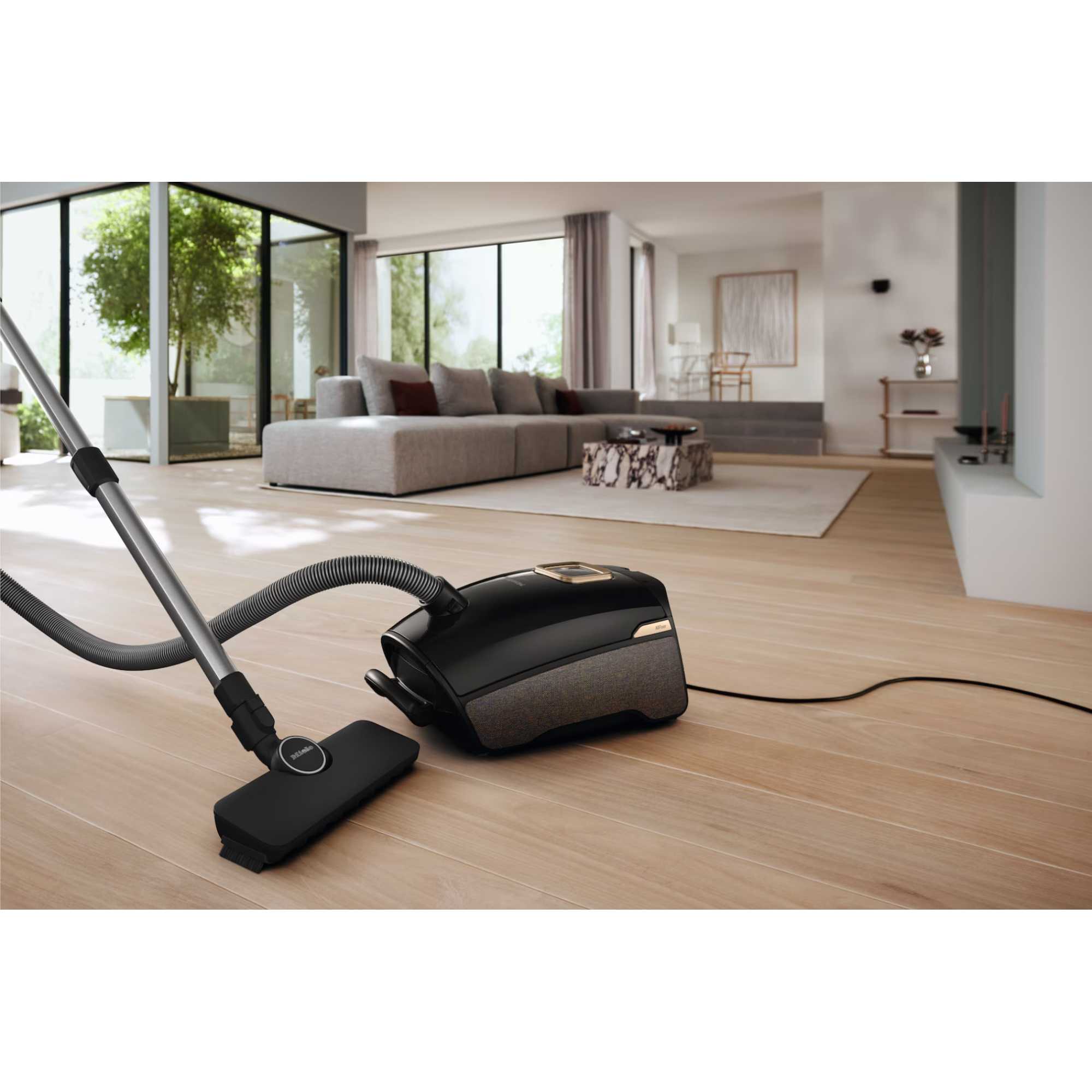 Miele Guard L1 AllFloor 890W Cylinder Vacuum Cleaner 4 Power Settings Obsidian Black