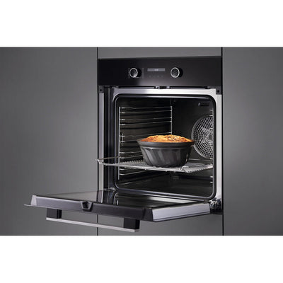 Miele H 2465 BP Built-In Electric Single Oven with Pyrolytic Cleaning Black - A+ Rated