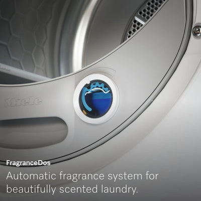 Miele TEA525WP EcoSpeed 8kg Freestanding Heat Pump Tumble Dryer White - A+++ Rated