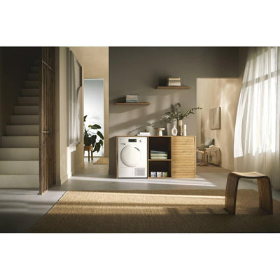 Miele TEA525WP EcoSpeed 8kg Freestanding Heat Pump Tumble Dryer White - A+++ Rated