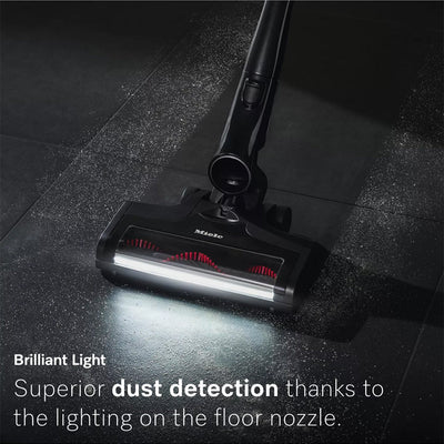 Miele Triflex HX3 Cat & Dog Cordless Stick Vacuum Cleaner - Obsidian Black