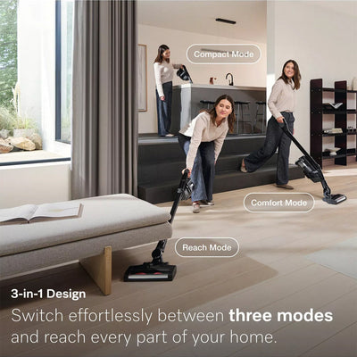 Miele Triflex HX3 Cat & Dog Cordless Stick Vacuum Cleaner - Obsidian Black