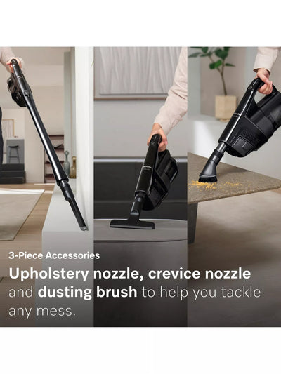 Miele Triflex HX3 Plus Cordless Stick Vacuum Cleaner up to 140 Minutes Run Time - Titanium Pearl
