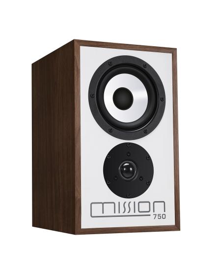 Mission 750 Bookshelf Speakers Pair Walnut