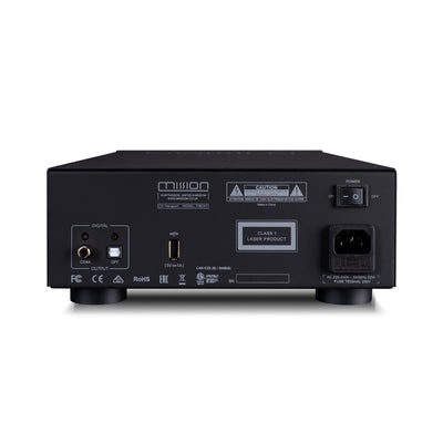 Mission 778S Network Music Streamer and 778CDT CD Transport Hi-Fi Bundle - Black