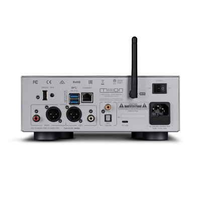 Mission 778S Network Music Streamer and 778CDT CD Transport Hi-Fi Bundle - Silver