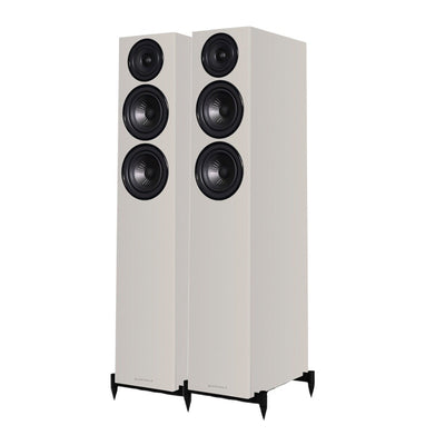 Mission 778X Integrated Amplifier Silver with Wharfedale Diamond 12.3i Floorstanding Speakers Grey Pair Hifi Package