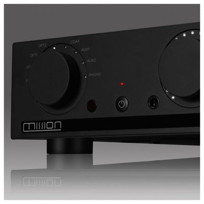 Mission 778X Integrated Amplifier with JBL 4309 Studio Monitor Bookshelf Speakers Pair - Black