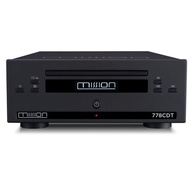 Mission 778X Stereo Amplifier and 778CDT CD Transport HiFi Bundle - Black