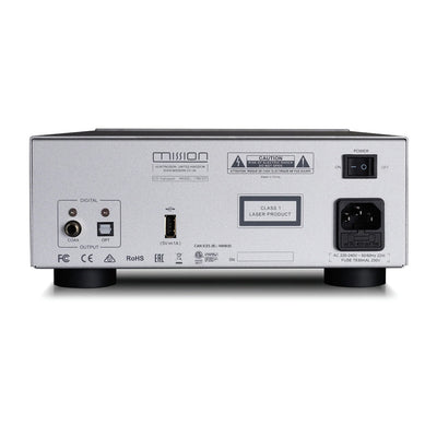 Mission 778X Stereo Amplifier and 778CDT CD Transport HiFi Bundle - Silver