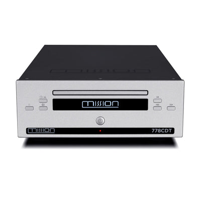 Mission 778X Stereo Amplifier and 778CDT CD Transport HiFi Bundle - Silver