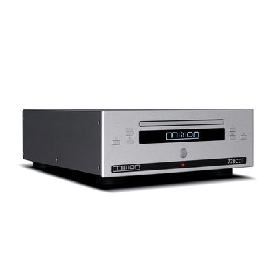 Mission 778X Stereo Amplifier and 778CDT CD Transport HiFi Bundle - Silver