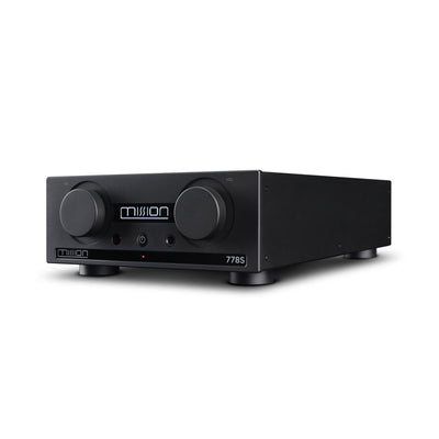 Mission 778X Stereo Amplifier with 778S Streamer and 778CDT CD Transport Bundle - Black