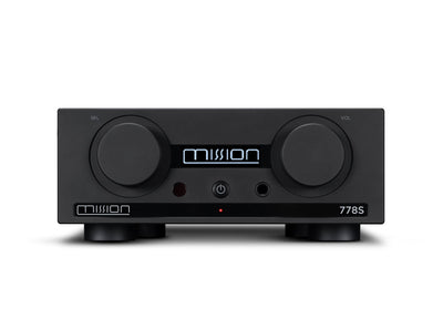 Mission 778X Stereo Amplifier with 778S Streamer Bundle - Black