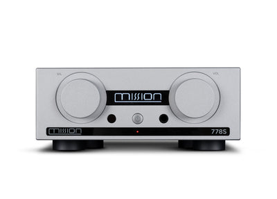 Mission 778X Stereo Amplifier with 778S Streamer HiFi Bundle - Silver