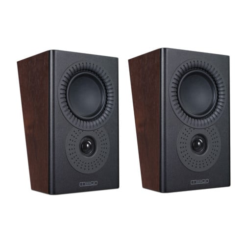 Mission LX MKII 5.1.2 Speaker Package Walnut (Black Subwoofer)