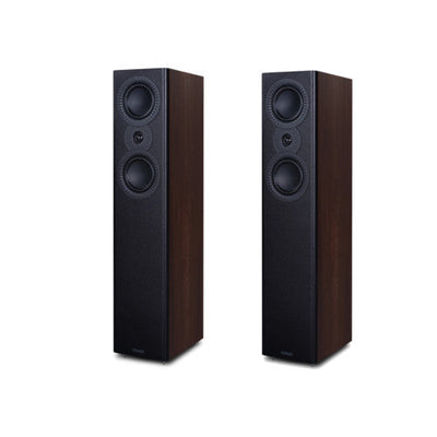Mission LX MKII 5.1 Speaker Package Walnut (Black Subwoofer)