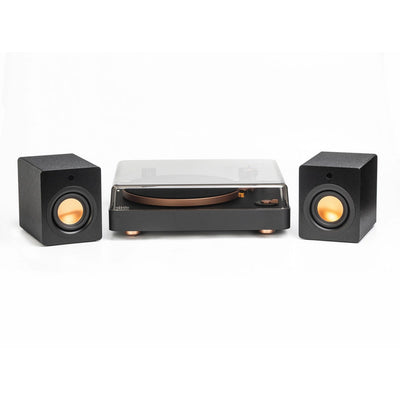 Mitchell Acoustics uStream Groove Turntable & True Wireless Speakers Pair HiFi Package