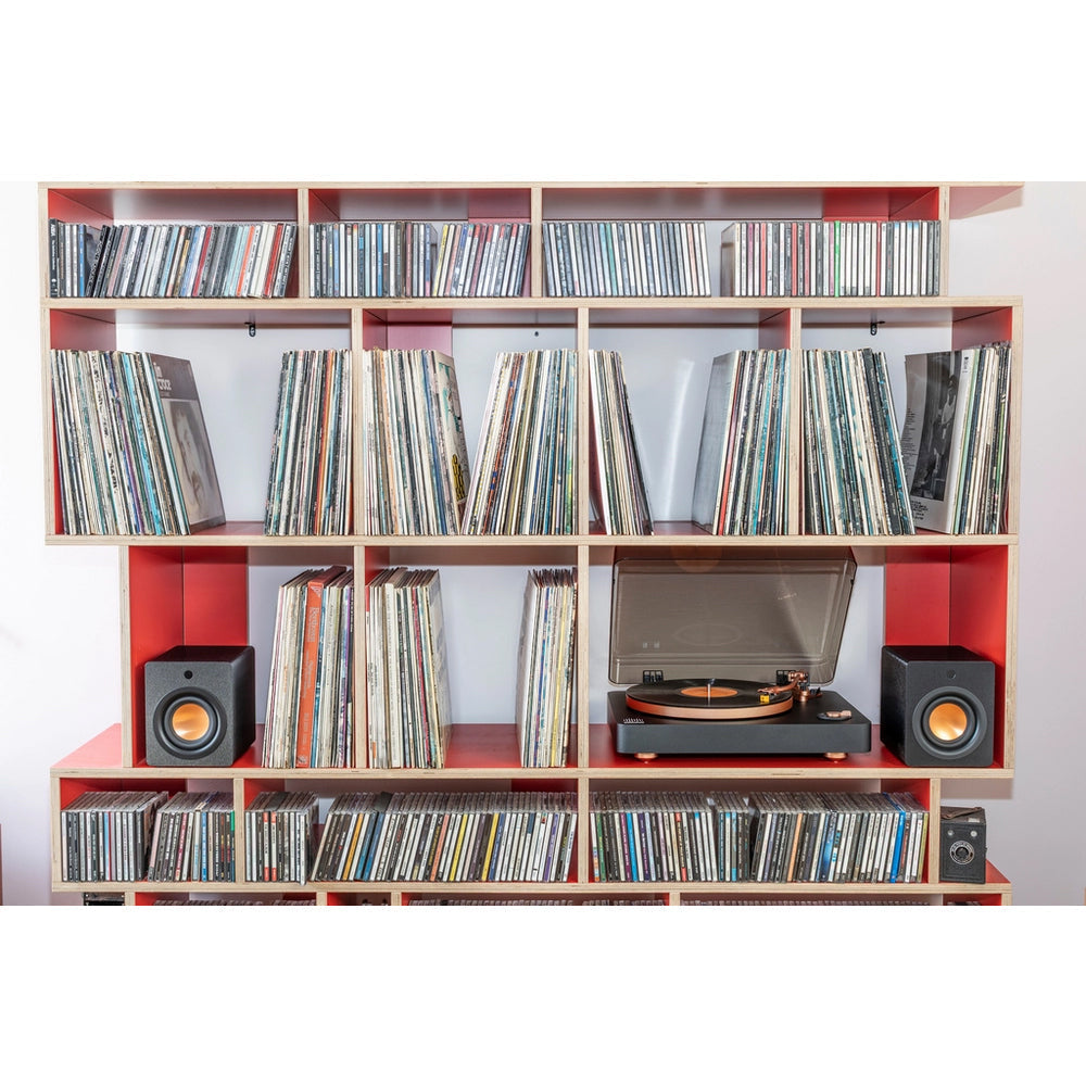 Mitchell Acoustics uStream Groove Turntable & True Wireless Speakers Pair HiFi Package