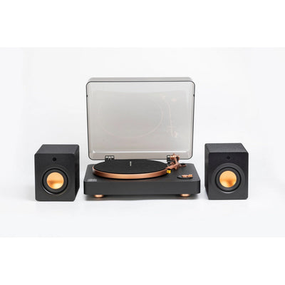 Mitchell Acoustics uStream Groove Turntable & True Wireless Speakers Pair HiFi Package