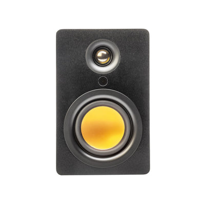 Mitchell Acoustics uStream One Active Stereo Wireless Bookshelf Speakers Pair Black