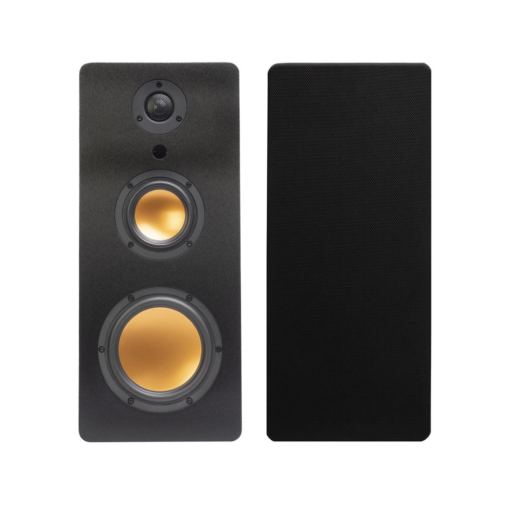 Mitchell Acoustics uStream Three Active Stereo Wireless Bookshelf Speakers Pair Black