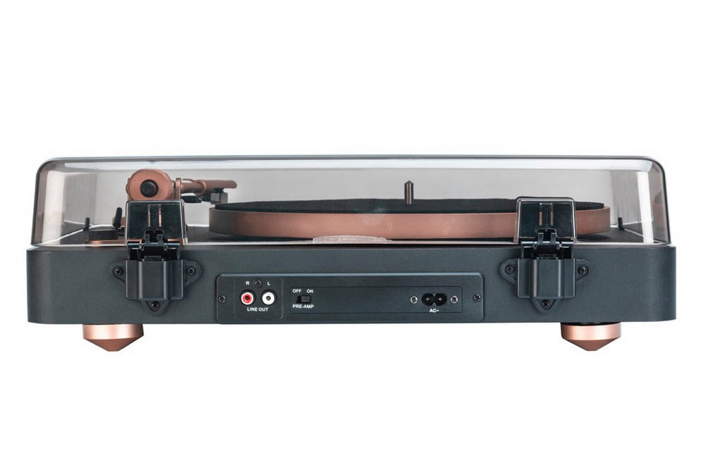 Mitchell Acoustics uStream TT1 Manual Belt-Drive Turntable with Bluetooth & Built-in Phono Pre-amp