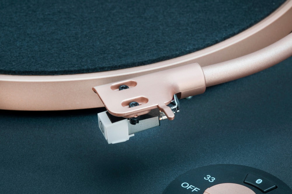 Mitchell Acoustics uStream TT1 Manual Belt-Drive Turntable with Bluetooth & Built-in Phono Pre-amp