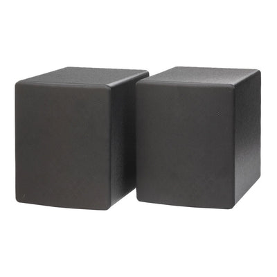 Mitchell Acoustics uStream Two Active Stereo Wireless Bookshelf Speakers Pair Black
