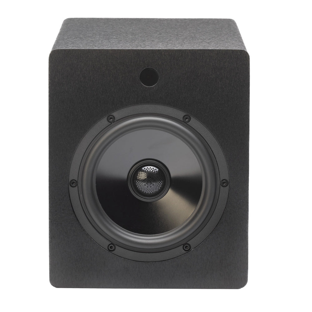 Mitchell Acoustics uStream Two Active Stereo Wireless Bookshelf Speakers Pair Black