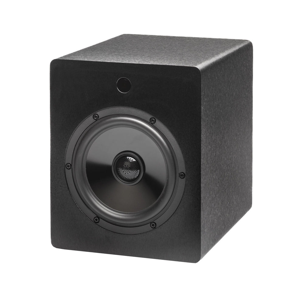 Mitchell Acoustics uStream Two Active Stereo Wireless Bookshelf Speakers Pair Black