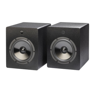 Mitchell Acoustics uStream Two Active Stereo Wireless Bookshelf Speakers Pair Black