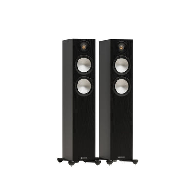Monitor Audio Bronze 300 7G Floorstanding Speakers Pair Black