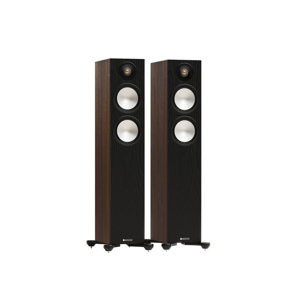 Monitor Audio Bronze 300 7G Series 5.1 Home Cinema Speakers Package Walnut