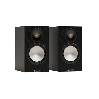 Monitor Audio Bronze 50 7G Two-Way Bookshelf Speakers Pair Black